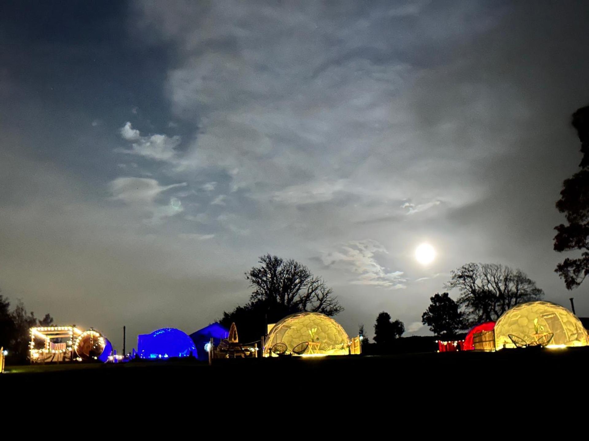 Deerstone Glamping-Boulsworth Hill Dome Hot Tub Hotel Earby Exterior foto