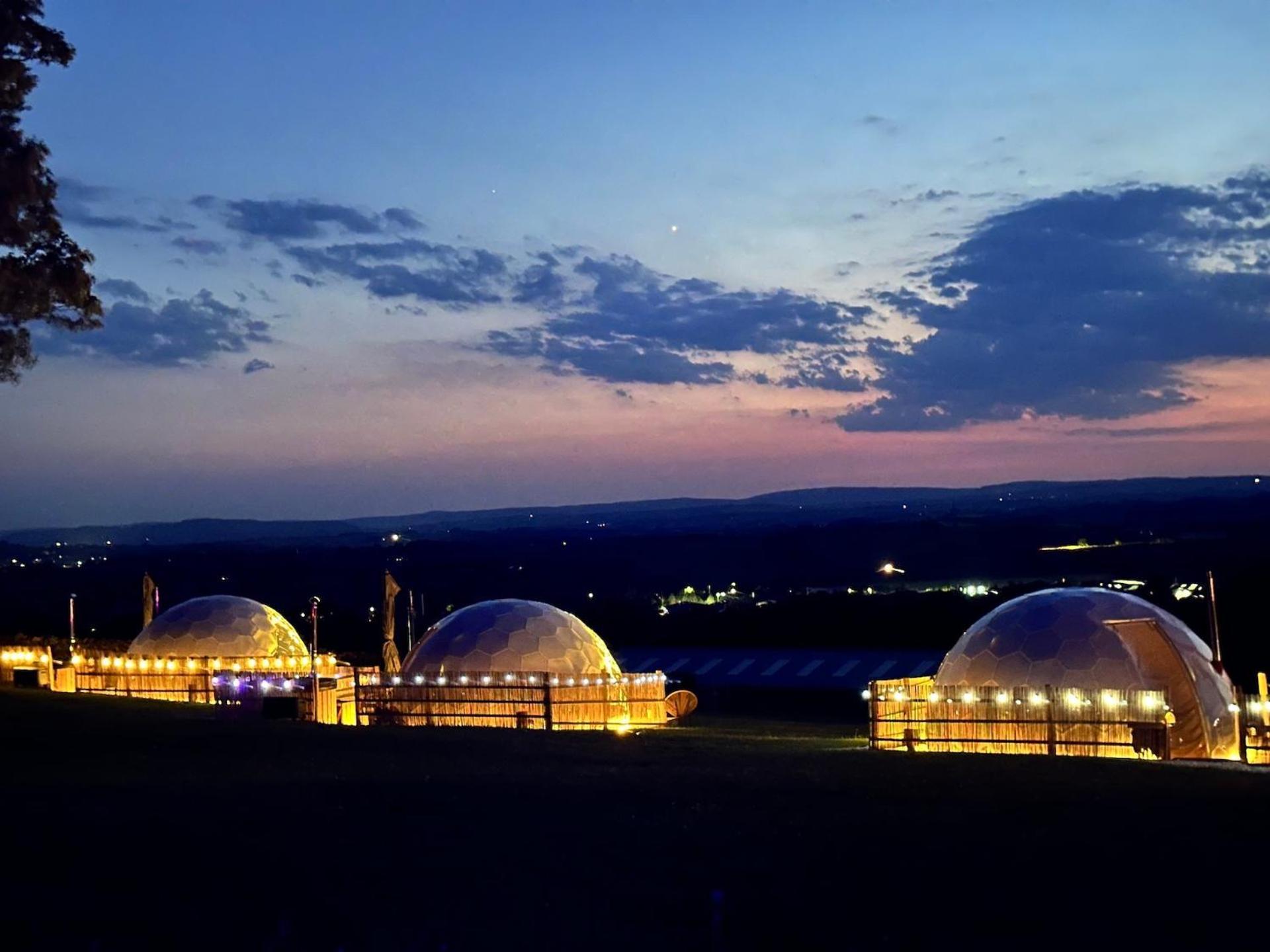Deerstone Glamping-Boulsworth Hill Dome Hot Tub Hotel Earby Exterior foto