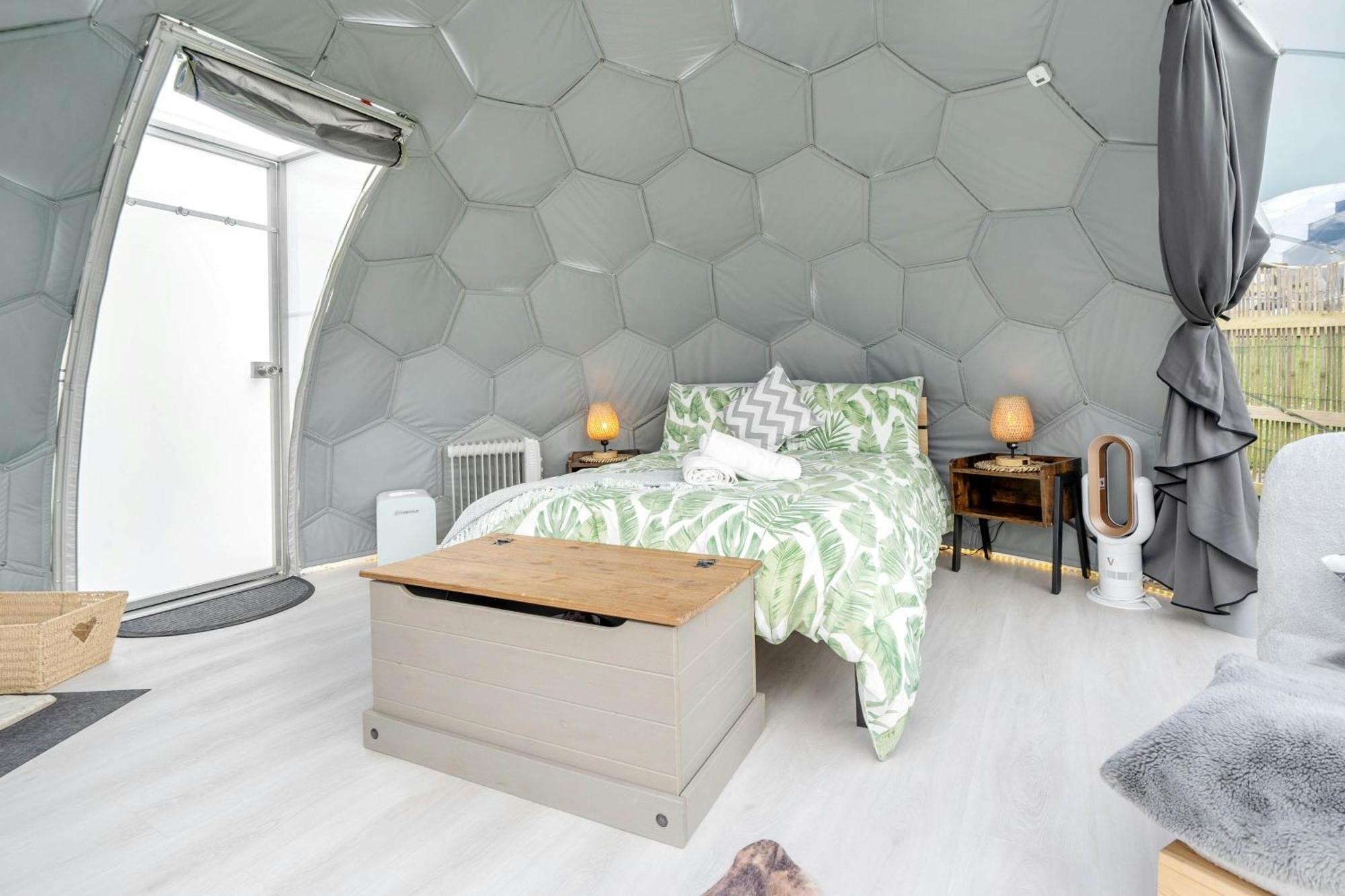 Deerstone Glamping-Boulsworth Hill Dome Hot Tub Hotel Earby Exterior foto